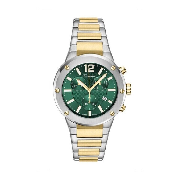 Ferragamo F-80 Chrono Bracelet Watch - NWT